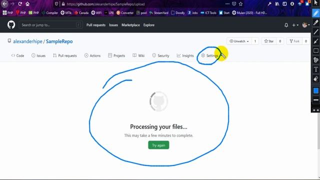 How to upload file in Github.com Repository смотреть онлайн