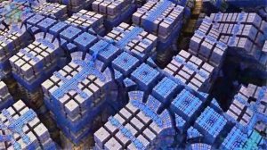 Фрактал, космический корабль, фракталы и фрактальные миры в техно стиле архитектурный парадокс