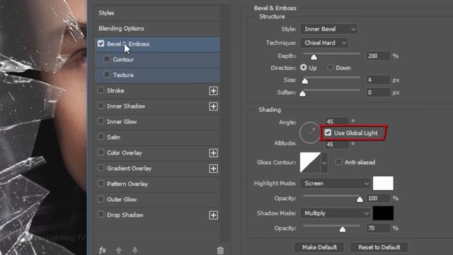 Photoshop: How to Create a Portrait behind Shattered Glass. смотреть онлайн