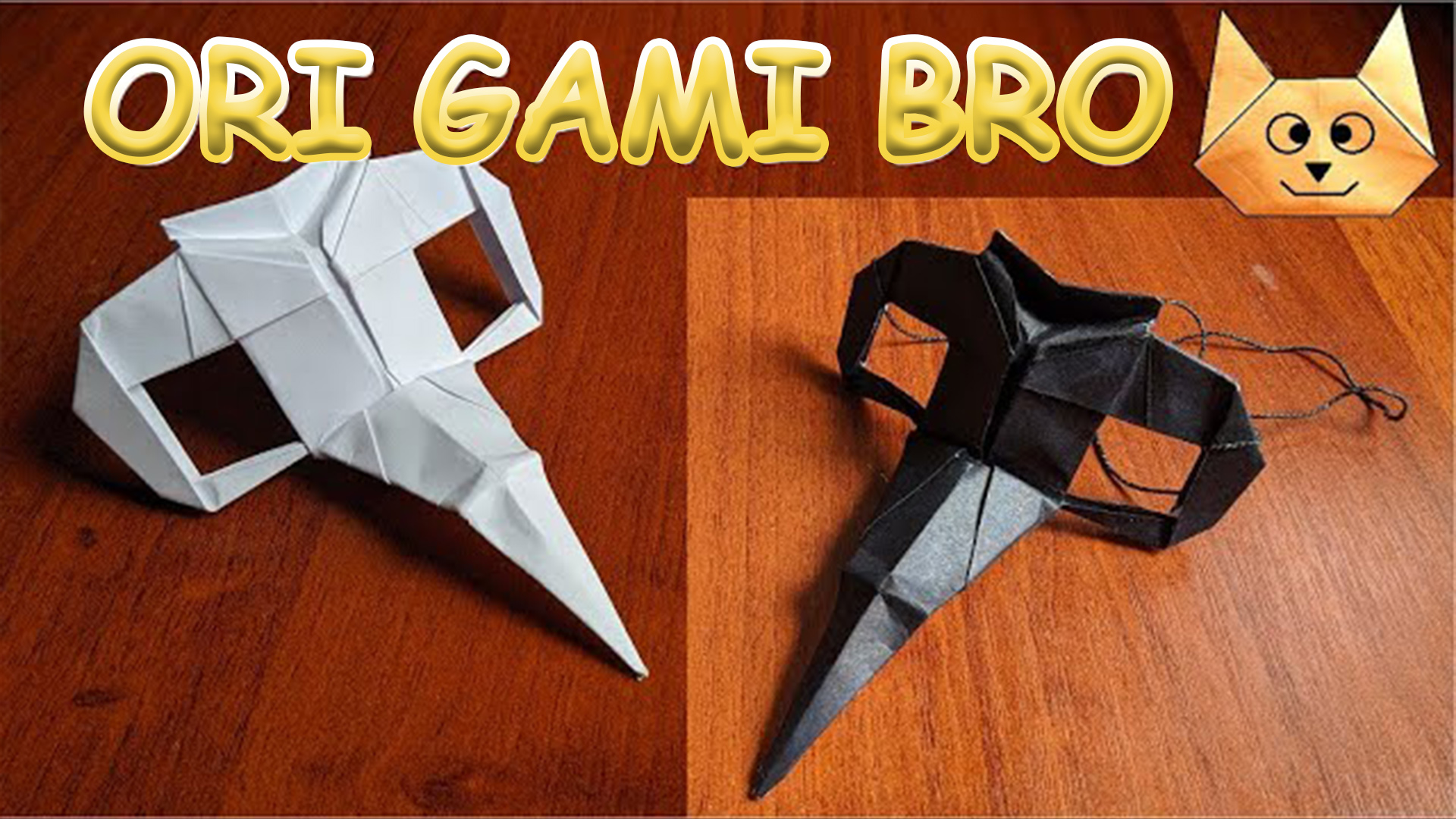 Как сделать маску Доктора Парнаса. Или маска чумного доктора. Оригами маска. Diy из бумаги А4 смотреть онлайн