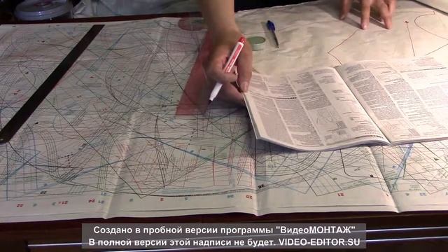 Снимаем выкройки с журнала Burda смотреть онлайн