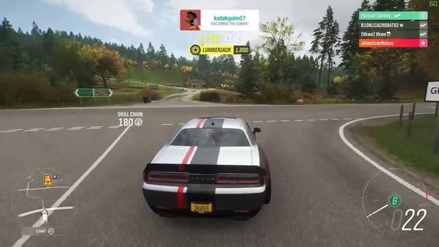 Fully Built Hellcat Challenger! Forza Horizon 4 Lets Play #7 смотреть онлайн