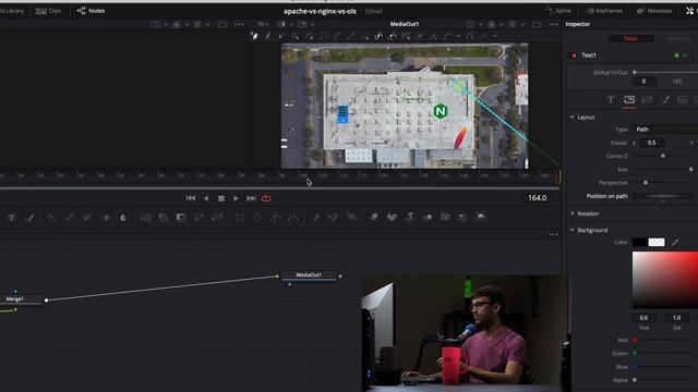 How to Animate Text Along a Path in DaVinci Resolve смотреть онлайн
