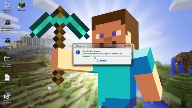 Como instalar Minecraft 1.7.2 en pc Gratis 2015+MODS+FORGE смотреть онлайн