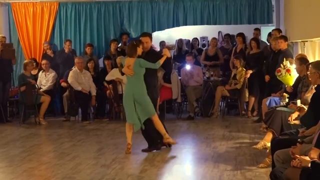 Аргентинское Танго в Туле. Сергей и Анна Сохненко, Милонга в Туле, 2 смотреть онлайн