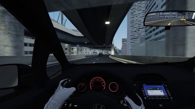 ASSETTO CORSA / HONDA //Jazz K20 - Shuto Highway - Traffic AI смотреть онлайн