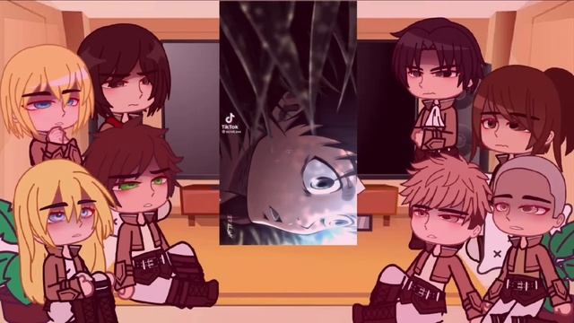 •Past AOT react to future EREN•//Part 2//Aot reacts//8k subs// смотреть онлайн