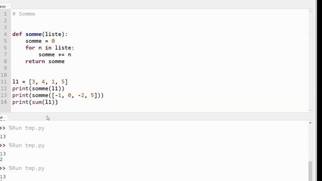 Somme d'une liste en Python - avec et sans condition смотреть онлайн
