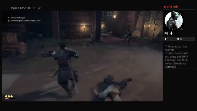 FIRST HOUR FRIDAY - GHOST OF TSUSHIMA - WALKTHROUGH PART 3 смотреть онлайн