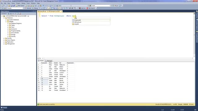 IN Operator (SQL) | IN Keyword in Select Query смотреть онлайн