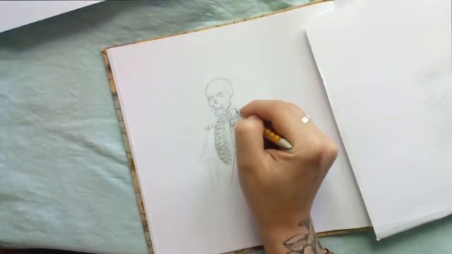 Как нарисовать скелет на Хеллоуин смотреть онлайн