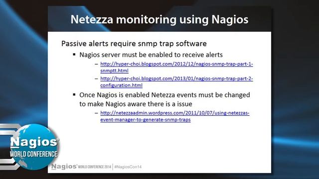 Frank Pantaleo: Nagios Monitoring of Netezza Databases - Nagios Con 2014 смотреть онлайн