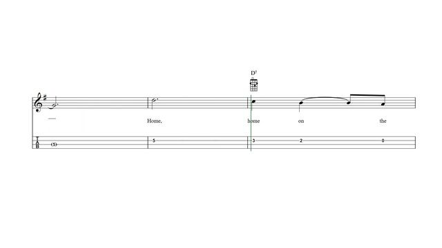 Home on the Range Mandolin Tab смотреть онлайн