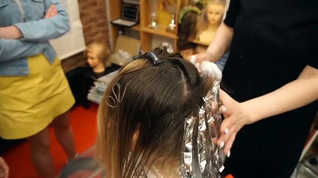 Мастер класс по окрашиванию волос смотреть онлайн