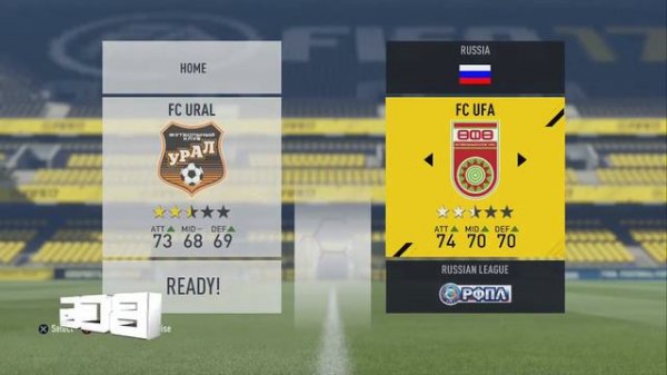 FIFA 17 RPL Ratings & Kits