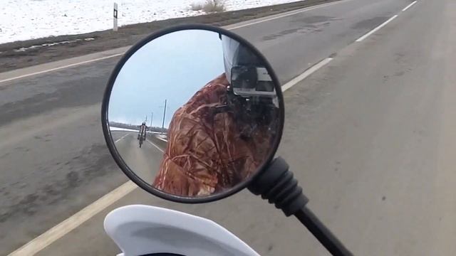 НА МОТАРДЕ В СЛИКАХ ЗИМОЙ! СЛОМАЛ ЗЕРКАЛО И ДОБИЛ ЕГО! | ПОКАТУШКИ НА МОТАРДЕ смотреть онлайн