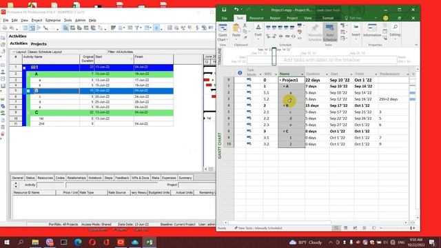 Microsoft project VS Primavera P6 Contact 09795619265 смотреть онлайн