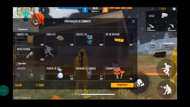 NOVO MOD MENU 100% HS ANTI BAN смотреть онлайн