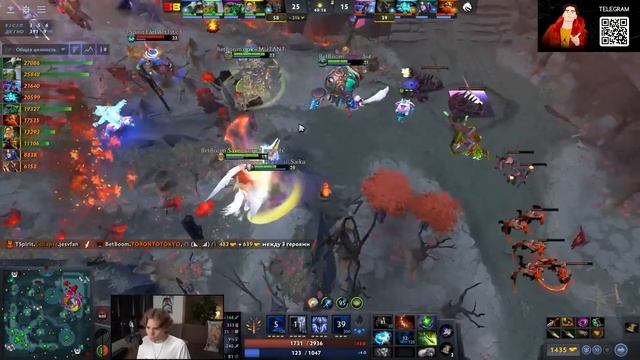 Это лучше всех матчей Мажора вместе взятых! Nix смотрит BetBoom vs Team Spirit смотреть онлайн