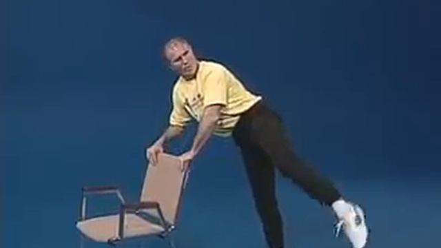 Superfoot Wallace Training For High Kicks With A Chair