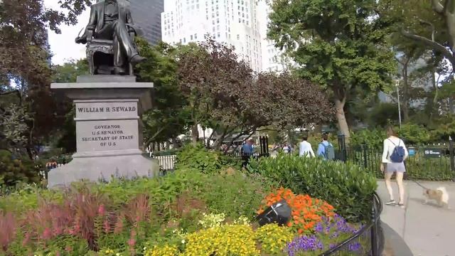 Мэдисон сквер. Манхэттен. Нью-Йорк.