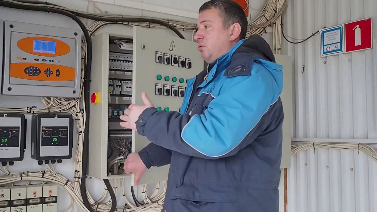 Микроклимат в птичнике, бюджетный контроль вентиляции и отопления.