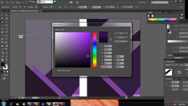 Book Cover Design in Adobe Illustrator CC смотреть онлайн