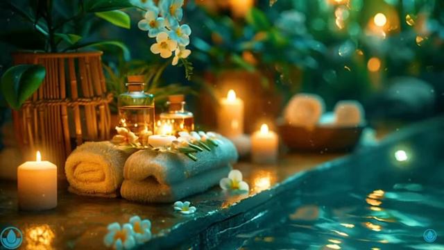 Sleeping Music to Help You Sleep Comfortably 🤗 Relieving Insomnia, Sound of Water смотреть онлайн