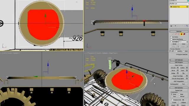 3ds Max Modeling Edit Poly Tutorial моделирование машины смотреть онлайн