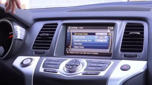 2013 Nissan Murano - Clock Setup
