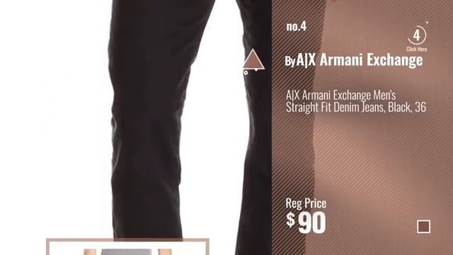 Top 10 Armani Men Jeans [ Winter 2018 ]: ARMANI JEANS Men's Medium Dark Wash Comfort Denim, Denim смотреть онлайн
