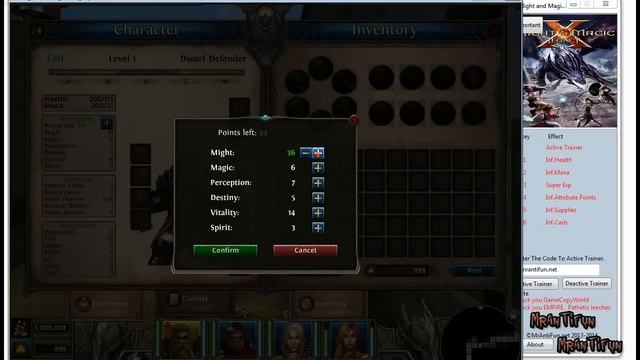 Might and Magic X Legacy V1.5.16336 Trainer +6 смотреть онлайн