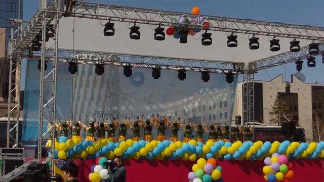 Ансамбль "Тумар" - выступление на дне единства народов Казахстана смотреть онлайн
