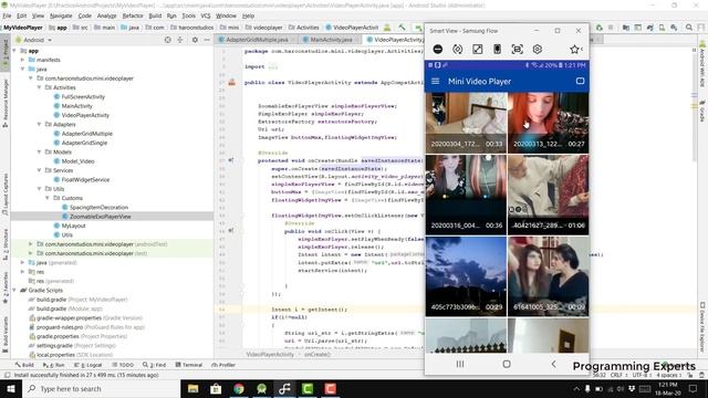 Background Video Player using ExoPlayer PART 1 (Android Studio) смотреть онлайн