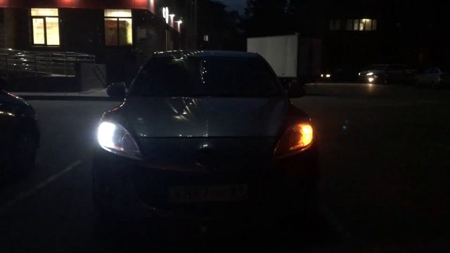 ДХО в поворотниках на Mazda 3 BL смотреть онлайн