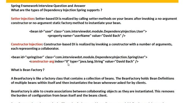 SPRING FRAMEWORK WHAT IS BEAN FACTORY смотреть онлайн