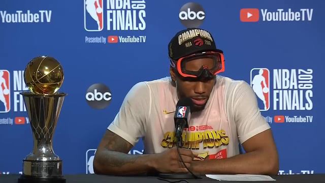 Kawhi Leonard Postgame Interview - Game 6 | Raptors vs Warriors | 2019 NBA Finals смотреть онлайн