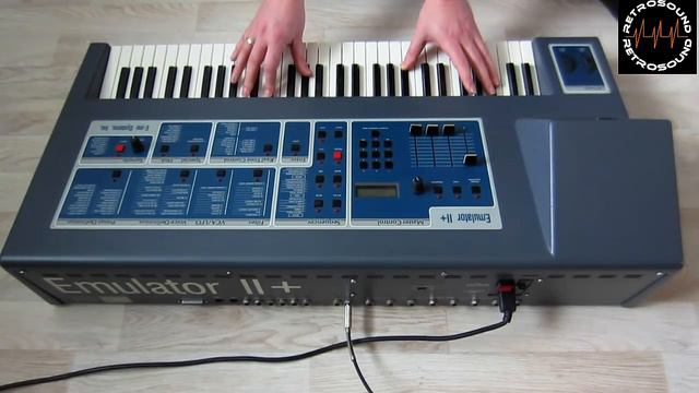 E-MU EMULATOR II - Sampling Synthesizer (1984) Legendary EII Sounds