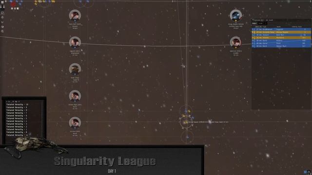 EvE Tournament: Singularity League, Day 1, №2 Fight (OOS1 vs GE2) +eng subs смотреть онлайн