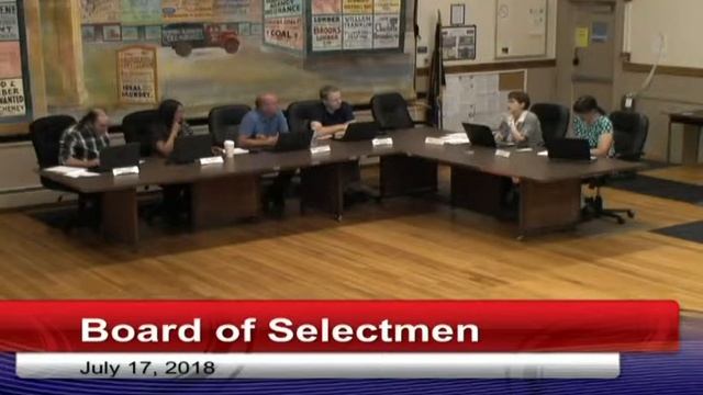 Board Of Selectmen - 2018-07-17