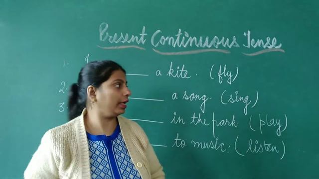 PRESENT CONTINUOUS TENSE ||CLASS 2 смотреть онлайн