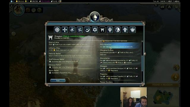 Let's Play Civilization V: Gods & Kings смотреть онлайн