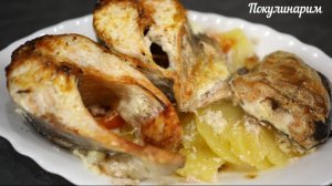 Нежная форель в духовке с овощами, просто и очень вкусно #4