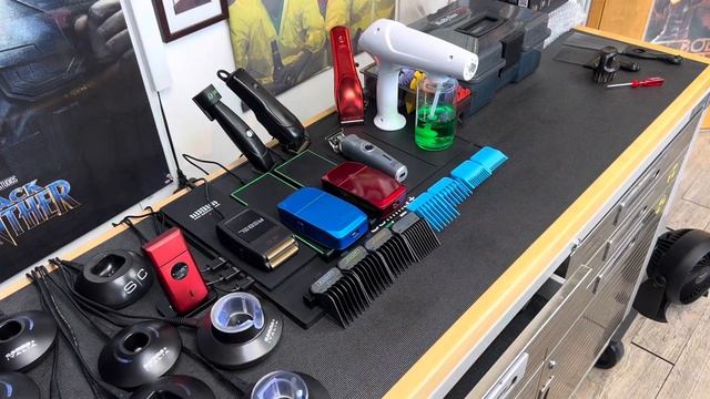 1 Year Later GAMMA+ BARBER MAT & STATION ORGANIZER UNBOXING REVIEW смотреть онлайн