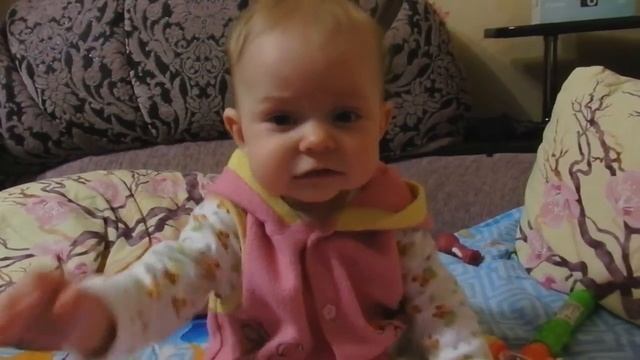 Малышка-болтушка ЗлатаТуся))))) Видео для детей смотреть онлайн