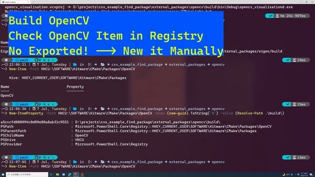 Building C++ library Eigen/OpenCV for CMake find_package without Specifying Path on Windows смотреть онлайн