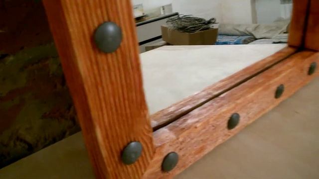 Зеркало в стиле Loft из дерева своими руками (Мой первый опыт) смотреть онлайн