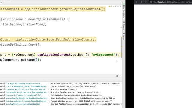 Spring Boot 20 - Dependency Injection - Spring IoC Container (ApplicationContext Interface'i) смотреть онлайн