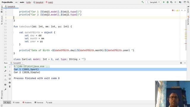 :: Kotlin :: Companion objects :: Kotlin Tutorial – Part - 12:: смотреть онлайн