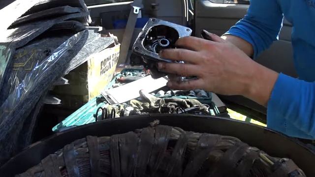 Ремонт вакуумного насоса Patrol GR y61 RD28ti смотреть онлайн